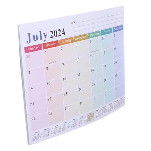 OSOLADY 磁気冷蔵庫カレンダー ヶ月英文プランニング 磁式壁掛けデコレーション 管理しやすい広々スペース おしゃれで読みやすい年月 年月