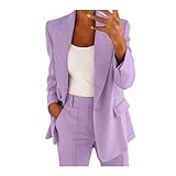 Blazer Sets Women 2 Piece Outfits Plus Size Business Casual Dressy Jackets Straight Leg Pants Suits Ropa De Oficina para Mujer Elegante Outfit