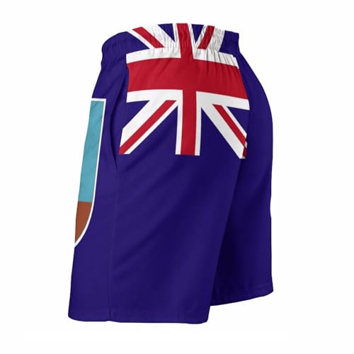 Northern Mari-ana Lslands Flag Men's Swim Trunks Quick Dry Bathing Suit Beach Swimsuit Bottom Shorts4
