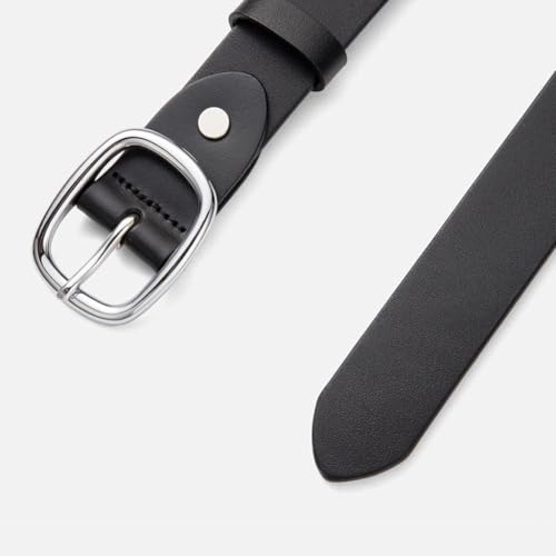 Women's Cowhide Belt Stainless Steel Pin Buckle Fashion Belt for Skirt Jeans Waist Width 2.80cm Gifts for Women3