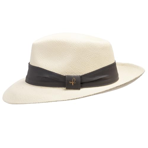 Image of Genuine Havana Retro Panama Straw Hat Classic Lightweight