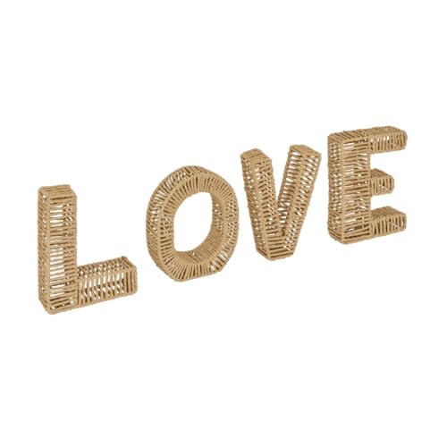 Paris Prix Atmosphera Créateur d'intérieur - Mot Déco à Poser Love 59cm Naturel