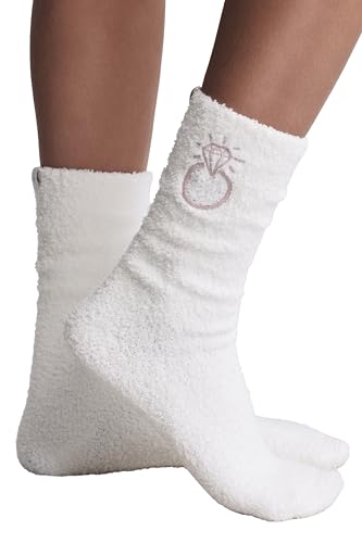 Barefoot Dreams Women's CozyChic Bridal Sock Set2