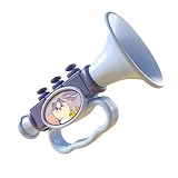 Kindertrompete - Lernspielzeug | Miniatur Mundharmonika Pfeife, Süßes Design, Klarer Klang, Lungenübung, Hörschulung, Tragbarer ABS, Geburtstagsgeschenk Kleinkinder 1-3 Jahre