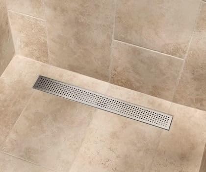 Aquieen Shower Water Drainer Floor Bathroom Grating with SS 304 Anti-Foul Cockroach Trap (Grade AISI 304) (30") (Check Shower Drainer 30" (Center Hole)) (B0C6GNFFTR) Amazon Price History, Amazon Price Tracker
