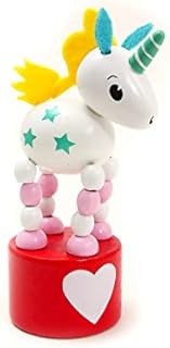 Rainbow Unicorn Push Up Toy - Cracker Filler Gift | Cracker Fillers & Gifts