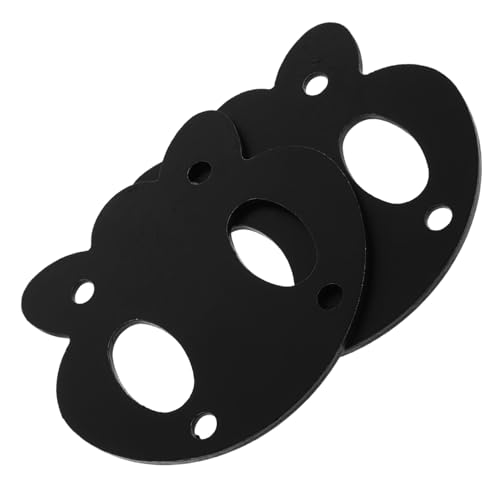 Hemoton Protective Gasket Skateboard 2pcs Anti Sinking Gasket for Skateboard Deck Hardware Aluminum Alloy