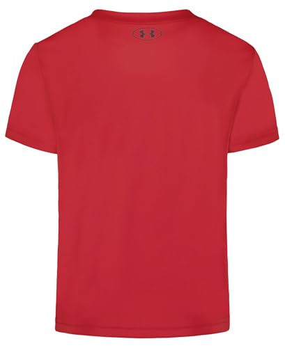 Image of Under Armour Boys' Short Sleeve Logo Graphic T-Shirt, Lightweight & Breathable, Relaxed Fit