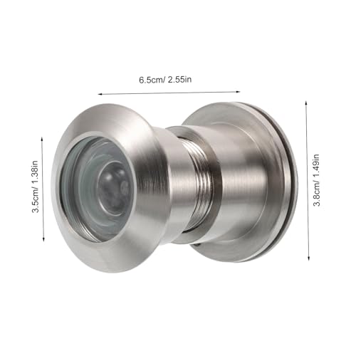 Kit de Mirilla de Seguridad de Alta Resistencia con Visor Gran Angular para Puerta Principal, Reemplazo para Puertas de Metal y Madera miniatura 2