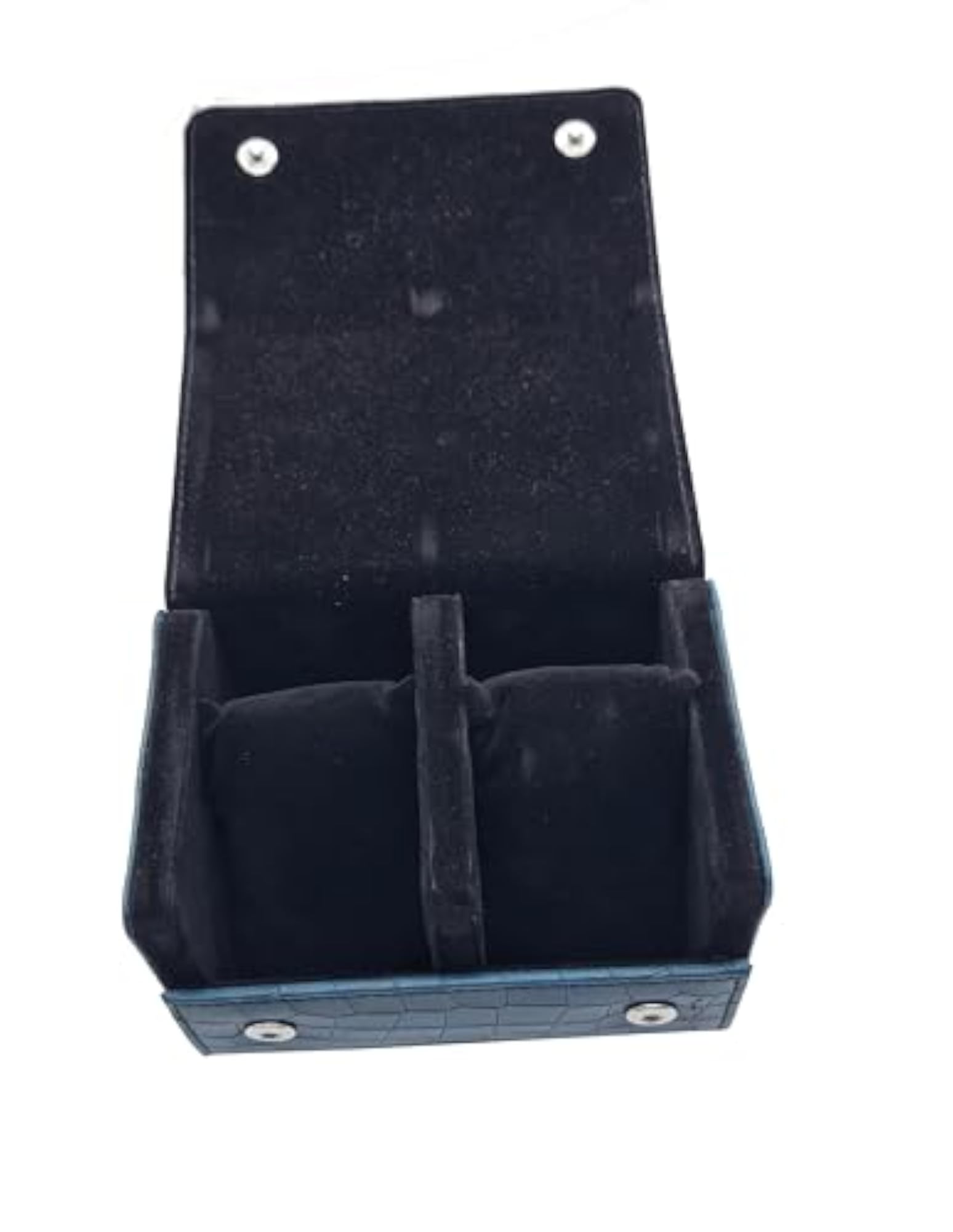Premium Watch Box Holder Organizer Case, 2 Slots, PU Leather