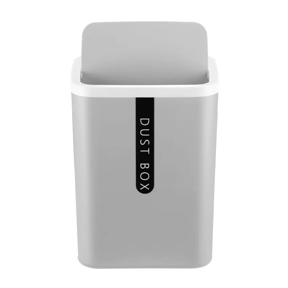CTRLZS Mini Small Waste Bin Desktop Garbage Basket Home Table Plastic Supplies Trash Can Dustbin Sundries Box