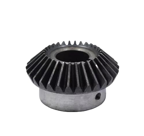 Bevel Gear Pinion Hardware Mechanical 1pcs Bevel Gear 1.25 Modulus 20 Teeth with Inner Hole 10mm 90 Degree Drive Commutation Steel Gears Screw Hole M4(12PCS 20 Teeth)