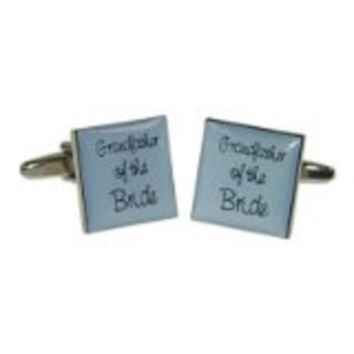 Gtr Mancuernillas Hombre Boda Cuadrado Azul miniatura 1