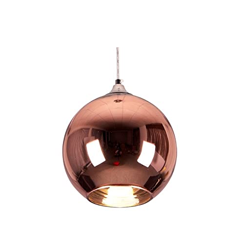 Plafonnier en verre HHRLCH industriel pour éclairer et décorer un salon
