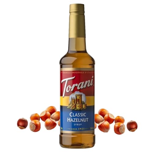 Image of Torani Syrup, Classic Hazelnut, 25.4-Ounce Bottles (Pack of 3)