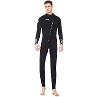 Amazon | ウェットスーツ メンズ 3mm ネオプレン フルスーツ フロント