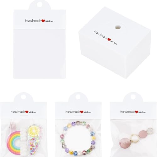 Amazon.co.jp: 約100セット 小さなクラフトパッケージ アクセサリー