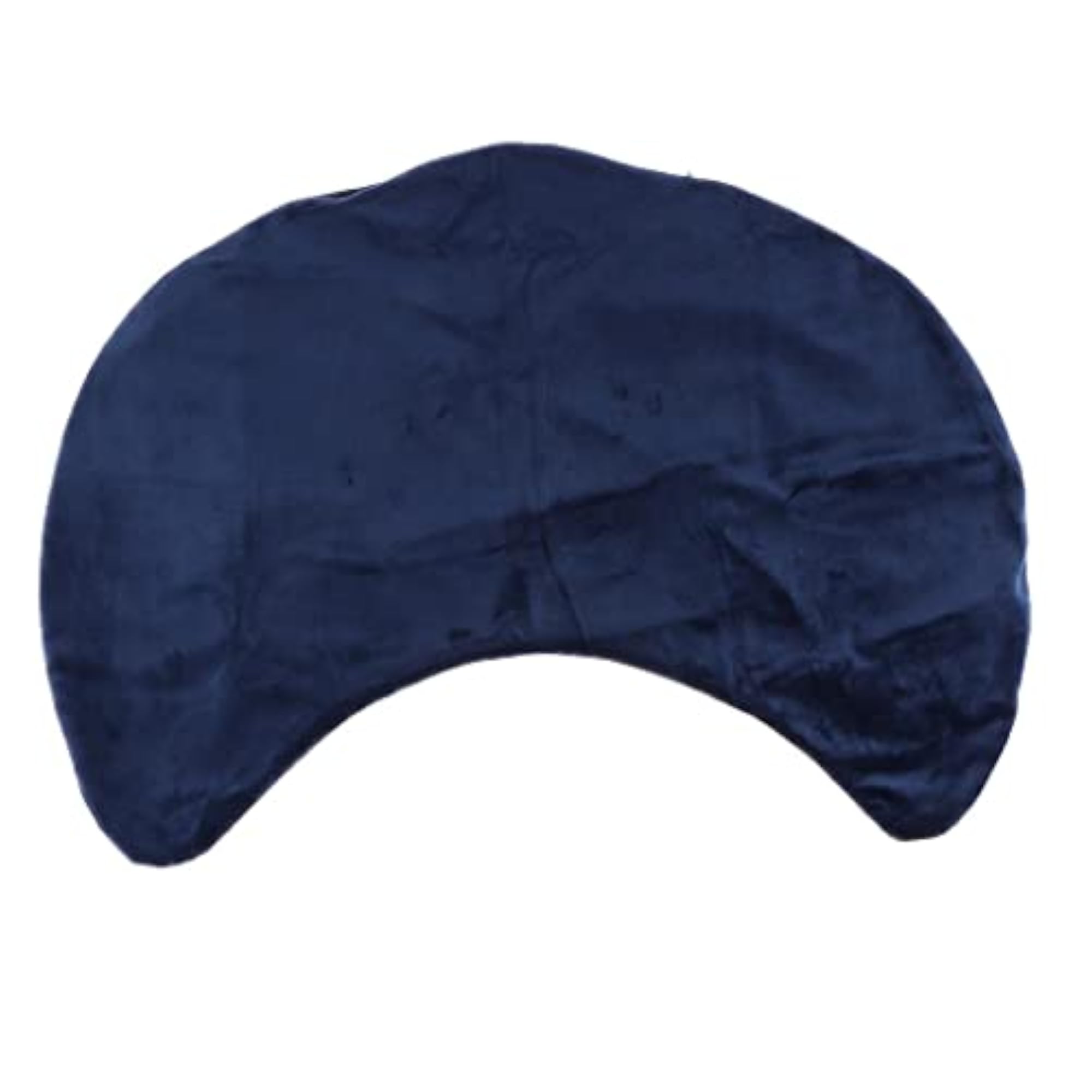 Portable Compact Inflatable U Shaped Air Pillow, Blue