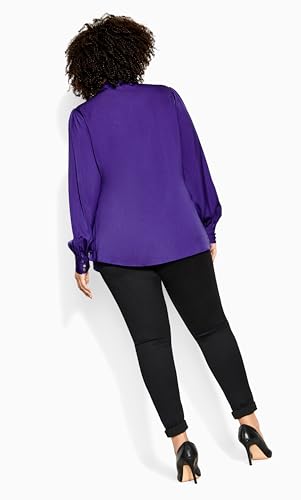 Image of City Chic Women's Plus Size Top - In Awe