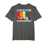 Drôle Cadeau pour Guitariste Instrument De Musique Guitare T Shirt