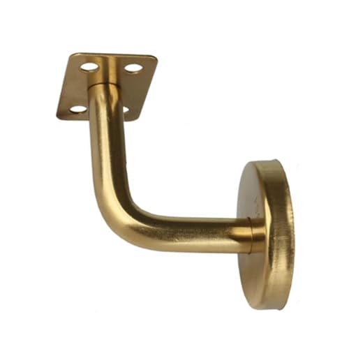 Support de rampe d'escalier robuste avec fixation murale renforcée en inox durable, x5