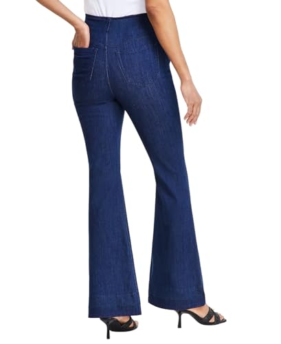 I.N.C. Women's Button-Trim High-Rise Jeans3
