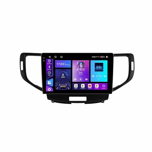 Radio coche inalámbrica Carplay Incell táctil con mandos al volante para Honda Accord 8