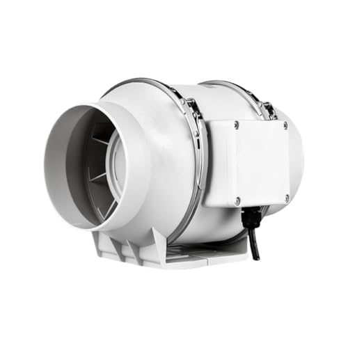 Extractor de flujo diagonal de 8 pulgadas con interruptor de 2 velocidades para ventilación 2