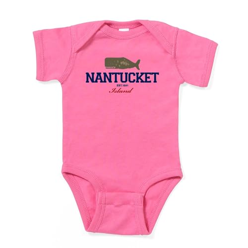 CafePress Nantucket Cute Infant Bodysuit Baby Romper Dark