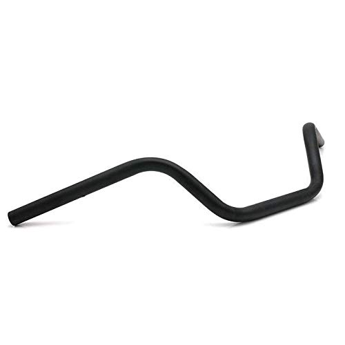 Manubrio universale Drag Straight Bar 7/8" 22mm Vintage Retro Chopper Bobber Cruiser Nero