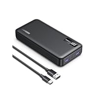 UGREEN 22.5W Power Bank 20000mAh Portatile USB C PD 3 Porte Ricarica Rapida Schermo LED Compatibile...