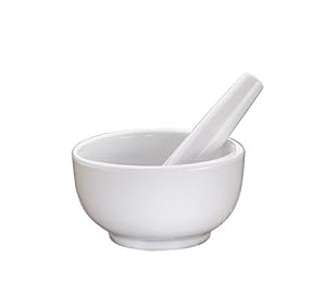 Küchenprofi Porzellan-Mörser Set 9cm