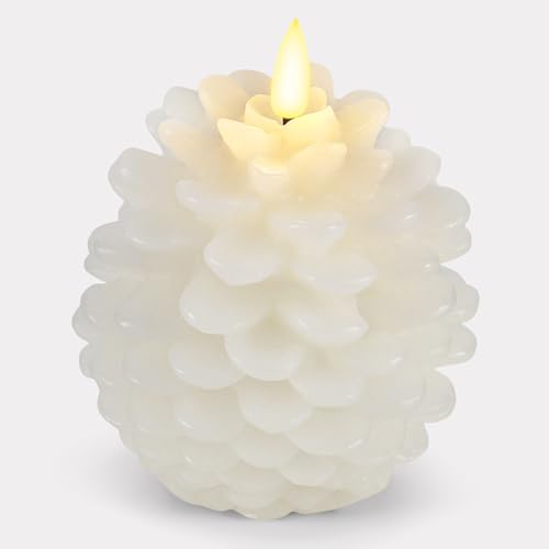 Changqing FC-002 Pinecone Flameless Candle Flickering thumb #6