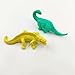 12pc Original Dinosaur Shaped Eraser Primary School Students' Learning Supplies Creative Stationery Eraser Dinosaur Eraser
