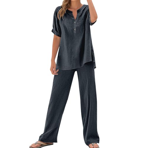 Ensemble pantalon femme avec taille élastique confortable pour en finir avec les vêtements serrés