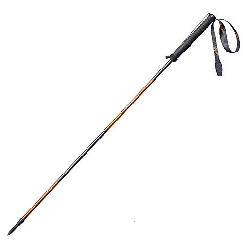AONIJIE Bastón de Senderismo Plegables Bastones Trekking de Fibra de Carbono Empuñadura de EVA Espuma para Alpinismo Trail Viaje Mochilero Caminar (120CM - 2 PCS)