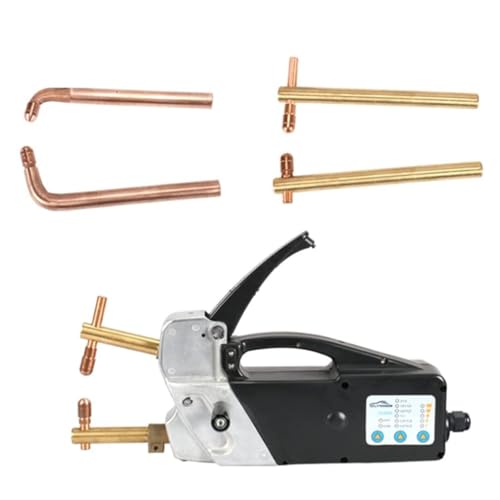 LYDZUSDP Electric Spot Welder,220V Double Side Spot Welding Machine,Single Phase Handheld Welding Tip Gun,2.0 +2.0Mm Sheet Metal Repair Tool