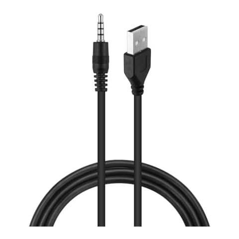 JUGNAW 3.5mm Aux Audio Jack Cable Cover