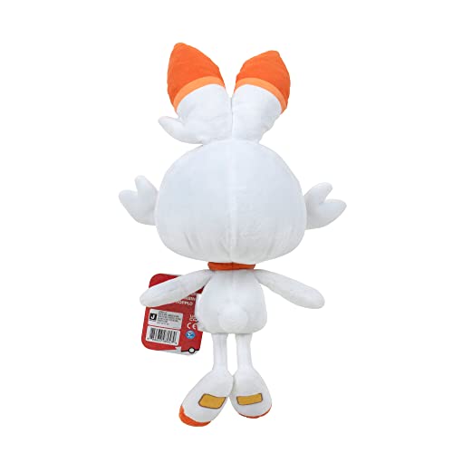 Pokemon Sword & Shield Official 8" Plush - Scorbunny #TOP2