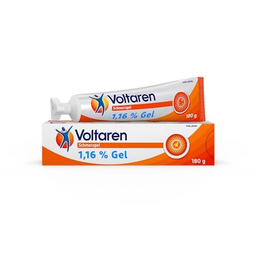 Voltaren Schmerzgel 11,6 mg/g Schmerzgel bei Muskelschmerzen, Nackenschmerzen, Gelenkschmerzen und Rückenschmerzen, 180 g