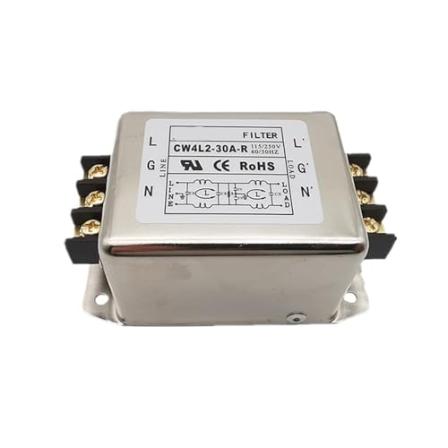 Filtro de potencia CW4L2-30A-R de doble etapa y bloque de terminales 220V