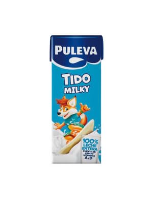 Tido Milky, Latte 100% Latte Fresco, Vitamine A+D, 20 cl x confezione da 30