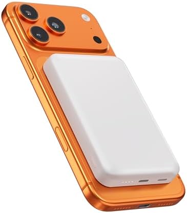 （22:00時点） Yamisan モバイルバッテリー 軽量 小型 10000mAh 大容量 20W急速充電 Type-Cポート入力/出力 2台同時充電可能 LED残量表示 PD&QC3.0対応/PSE技術基準適合 出張/アウトドア/防災/停電対策/緊急用の必携品 Magsafe対応 iPhone air/17/16/15/14 / 13 / 12シリーズ専用