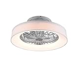 💡 Iluminación regulable: el color (es decir, su temperatura en Kelvin) y el brillo de la luz se puede ajustar gradualmente mediante regulador integrado a través del cómodo mando a distancia suministrado y durante la noche puedes elegir la función "luz nocturna"