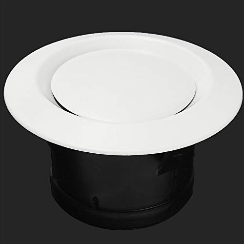 ABC Ventilation Grille Air Vent Air Grille Round Louver Vent Plastic