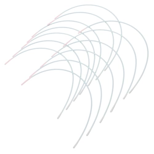 Beatifufu 10Pairs Women Underwire Replacement Durable Underwire for Repair Compatible with Various Styles for Sewing Projects