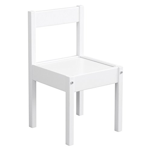 Baby Relax Hunter 3 Piece Kiddy Table And Chair Set, White (Da7501W) #TOP2