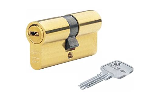 Eurocilindro de seguridad Abus D6 N leva corta 30/40 para evitar atascos de llave