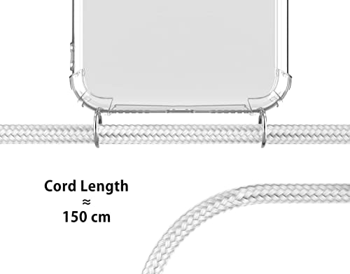 MyGadget Strap Case for Apple iPhone 14, Crossbody Phone Cover, TPU Silicone Case with Neck Holder - Image 3
