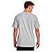 Under Armour Men's Left Chest Lockup Short Sleeve T Shirt, (011) Mod Gray Medium Heather/Black/Black, 3X-Large